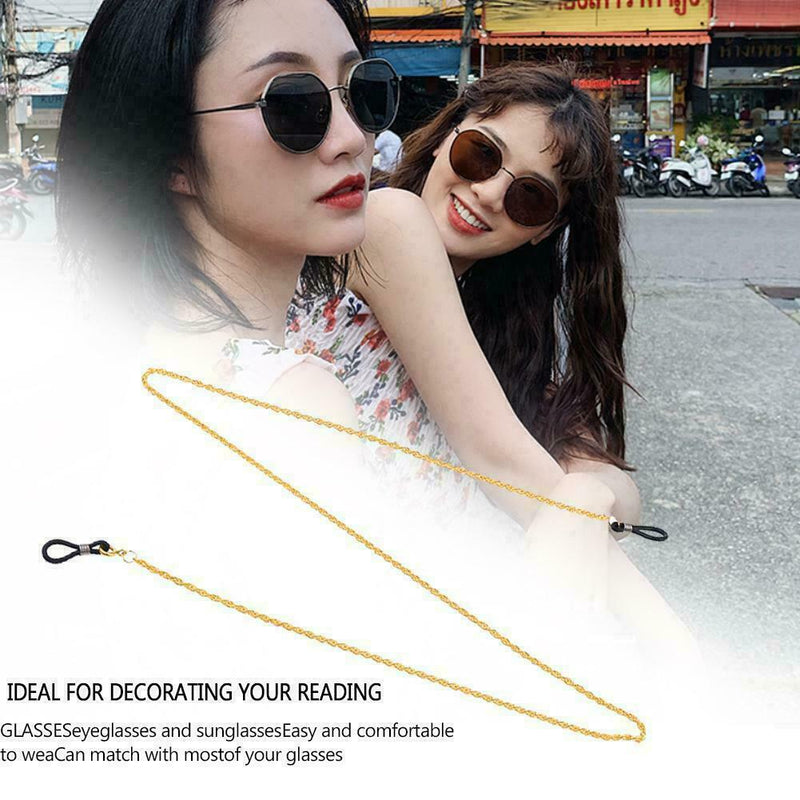 Eyeglasses Reading Spectacles Glasses Sunglasses Cord Necklace Chain Holder W2W8