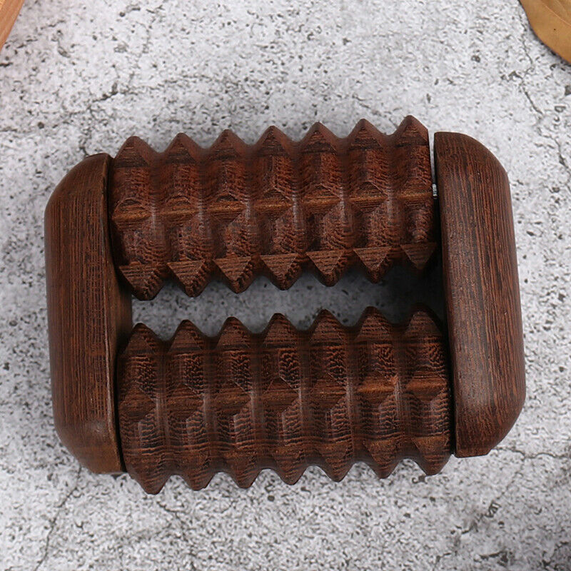 Wenge Hand Reflexology Massage Tool Palm Massager Roller Press Point  Scrap  Hn