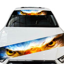 Car Stickers 130x21cm Reflective Front Rear Windshield Decals (Hawk Eye) A
