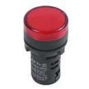 AD16-22D/S 21mm Thread Red LED Plastic Signal Pilot Lamp AC220V 2Pcs A4N2