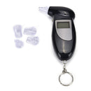 Digital LCD Breath Alcohol Breathalyzer Analyser Tester Test Detector KeychaiJ,a