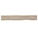10m Hessian ribbon lace Trimmed Natural jute sack of ribbon wedding Rustic