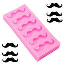 Beard Mustache Candy Silicone Fondant Mold Sugar Craft Christmas Cake Decor  Z
