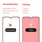 Hat-Prince 2.5D Curved Tempered Glass Full Phone Screen Film for Nokia 6.2
