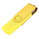 USB Mini Memory Stick 8GB USB 2.0 Memory Flash Drive OTG for Handy PC Yello