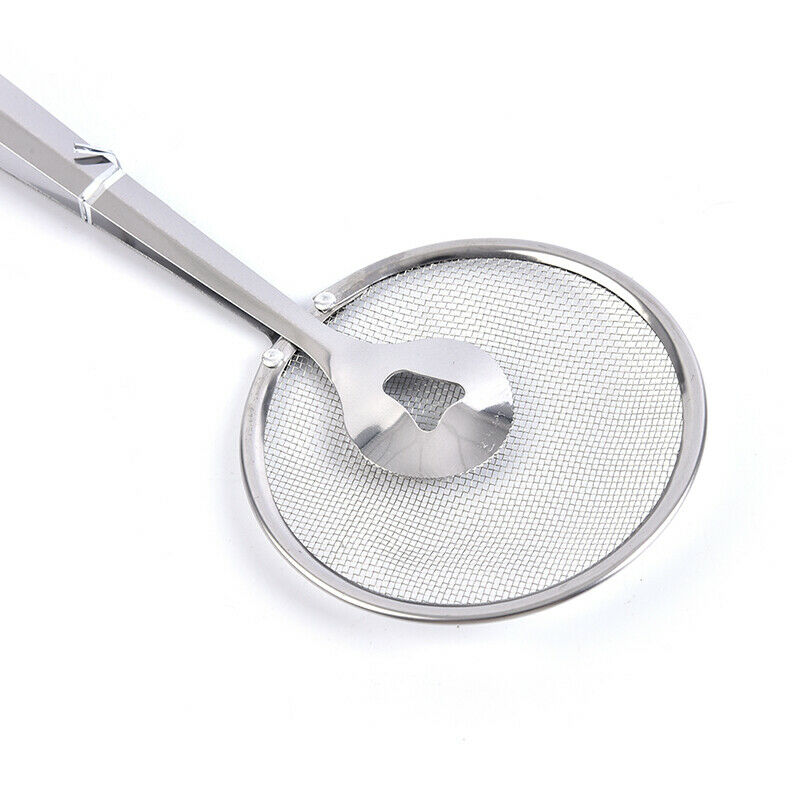 1 Stainless Steel Fried Food Filter Scoop Food Clip and Screen Kitchen ToolB Ew