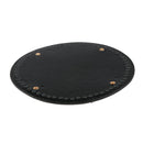 2x Round PU Leather Bag Bottom Cushion Pad for Bags Insert Making 64holes