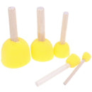5Pcs Ceramic Sponge Rod Water Absorbing Sculpture Bloom DIY Pottery Arts Tool ME
