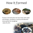 Lava Pumice Stone For Foot Scrubber, Foot Pumice To Remove Dead Skin (Rando