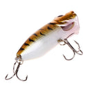5PCS Topwater Popper Minnow Freshwater Fishing Lures Bass Baits Tackle 6