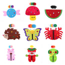 Hand Zipper Teaching Diy Weave cloth Early Education Toys Montessori Teaching OZ