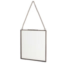 Hanging Glass Photo Picture Frame Dried Flower Holder 14x16cm