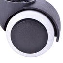 5PCS Office Chair Caster Wheels Rubber for Hardwood Floor Replacement Set 7/1 FT