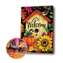 5D DIY Diamond Painting Bird Landscape Full Round Wall Art Picture (B3256)