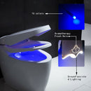2pcs Rechargeable LED Night Light Toilet Bathroom Motion Activated Lamp