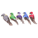 1X Birds Simulation Artificial Feather Doves Feather Park Mall Ornament