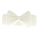 2x Lady  Buckle Wide Stretch Bowknot Elastic Retro Waistband Dress Belt