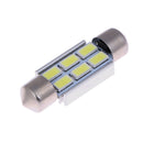10 X Double-Pointed Lamp 36MM 5630 6SMD With Aluminum Heat Reading Lamp
