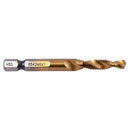6Pcs HSS Titanium M3 - M10 Combination Hex Deburr Countersink Tap Drill Bit C3S7