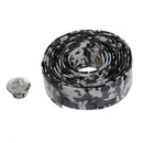 Road Bike / Bicycle Cork Handlebar Tape / Wrap (White with Black) T9L7