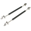 1pair Tie Support Bar Adjustable Universal Carbon Fiber Splitter Strut Rod