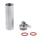 Waterproof Keychain Pill Box Small  Pill Container, Travel Pill Holder