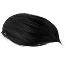 Synthetic Hair Wig Bangs Black Clipped R5E7