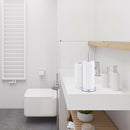 1X(Stainless Steel Kitchen Roll Paper Holder Bathroom Toilet Paper Stand Ti
