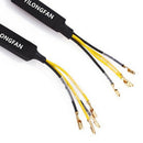 27W Motorcycle LED Turn Signal Bulb Flasher Motorbike Blink Relay Resistor Black