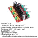TPA3116D2 2.1 Digital Audio Amplifier Board DC 24V 80Wx2+100W Subwoofer SN9F