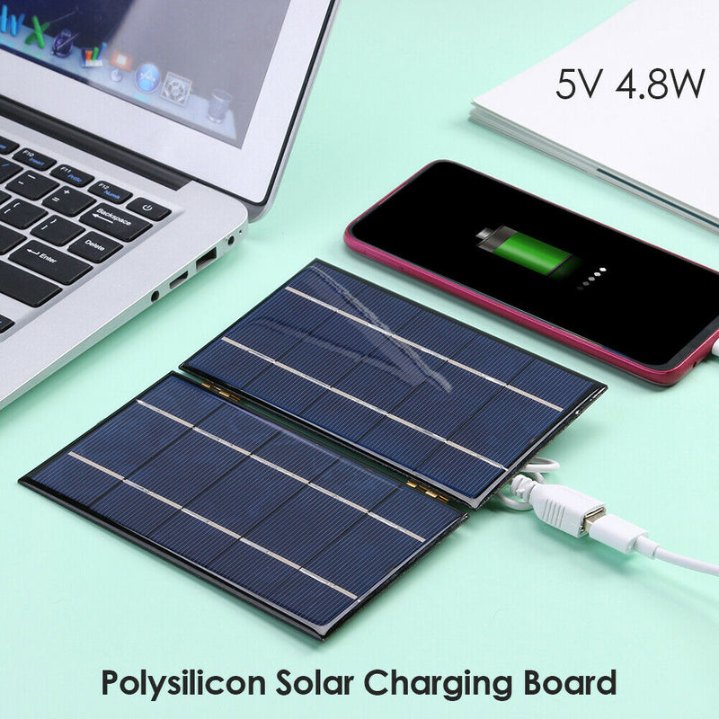 4.8W USB Silicon Solar Panel for Phone Power Bank Battery Charging Board A