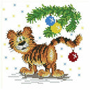 Printed Christmas tiger stitch 11CT DIY needle wedding Christmas gift