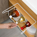 Fridge Organizer Kitchen Storage Rack Shelf Refrigerator Beer Bottle Rack W S7T8
