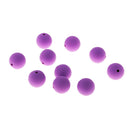 50pcs Wholesale Silicone Round Beads Food Grade Teether 15cm DIY Findings