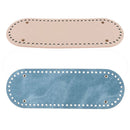 2pcs 64 Holes PU Bag Pad Shaper Tote Bottom Insert Hand-woven Bag Accessory