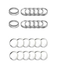 Tinplate Lid Plates or Screw Bands for  Split Seal Lid Cap 86mm
