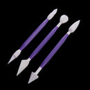 9pcs Plastic Clay Sculpting Carving Pottery Shaper Polymer Modeling Tool