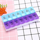 1pc Medical 7 Day Pill Box Drug Storage 14 Slots Pill Box Weekly Storage C BX