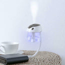 Car Humidifier Aromatherapy DC 5V 2W USB Air Freshener Car Purifier (Black)