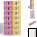 7 Day Weekly Daily Pill Box Medicine Tablet Storage Dispenser Holder Organizer K
