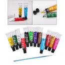12ml Oil Paints Tubes Beginners Paint Pigment Vivid Canvas Brush Paints Tube