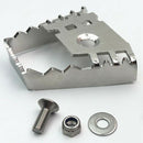 Rear Foot Brake Lever Pedal Enlarge Extension Rear Brake Peg Pad Extender f G9V7