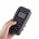 Digital LCD Wood Moisture Meter 2 Pin Humidity Damp Detector Tester Sensor