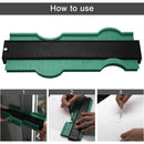 10 Inch Contour Gauge Plastic Profile Gauge Multifunctional Shape Duplicato