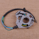 2 Coil Ignition Magneto Stator Plate fit for Chinese 50cc 110cc 125cc ATV Quad