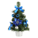 Mini Christmas Tree Holiday Festival Party Ornaments for Tabletop Golden