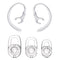 20x Silicone Earbuds Ear Hooks Tips for Plantronics M90 M180 M925 M166 M50
