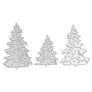 3pcs Christmas Tree Metal Die cutting Dies for DIY Scrapbooking A