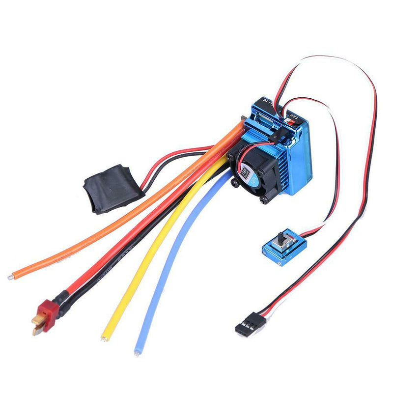 Brushless 120A Sensor Large Current Speed Controller for 1:8 1:10 RC Car