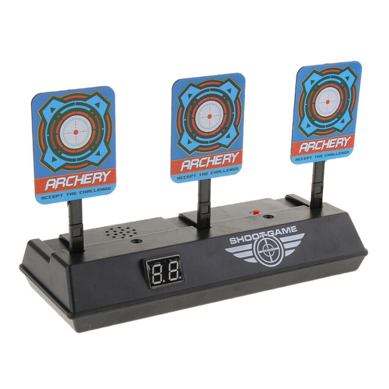Auto Reset Electric Scoring Shooting Digital Target Stand for  Guns Game